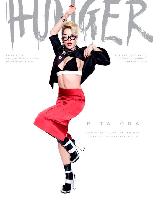 Rita Ora, Jessie J i Grimes na okładce magazynu Hunger
