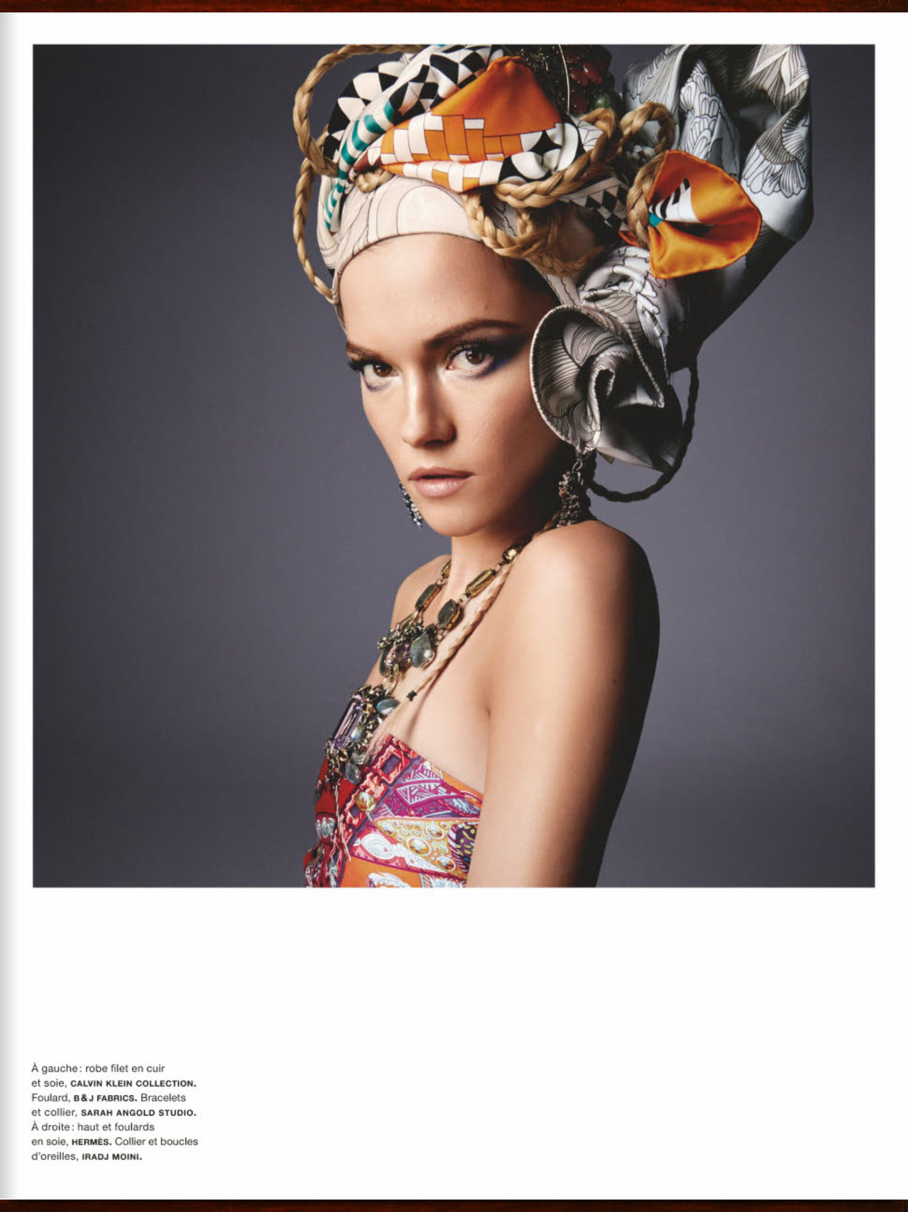 Kasia Struss w Numéro #142 (kwiecień 2013), fot. Greg Kadel