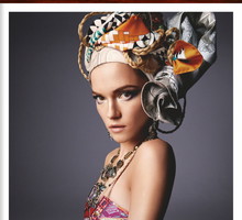 Kasia Struss w Numéro #142 (kwiecień 2013), fot. Greg Kadel