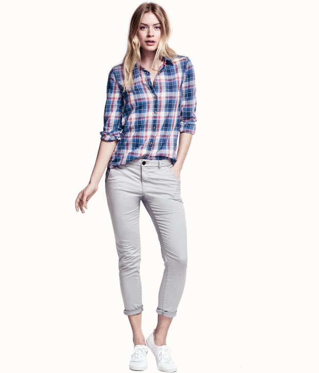 H&M Conscious Collection, spodnie 99,90 zł, fot. mat. promocyjne