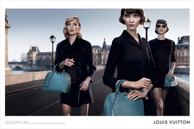 JAC, Daria Strokous, Karlie Kloss w kampanii torebek Louis Vuitton Alma