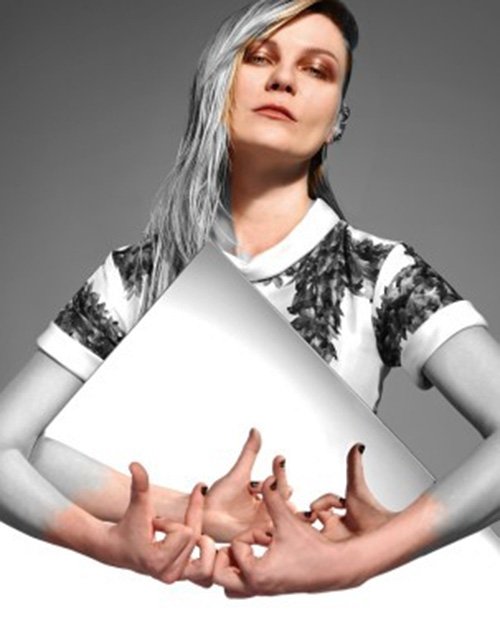Kirsten Dunst w magazynie Bullett, wiosna 2013, fot. Frederik Heyman/ bullettmedia