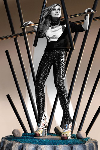 Kirsten Dunst w magazynie Bullett, wiosna 2013, fot. Frederik Heyman/ bullettmedia