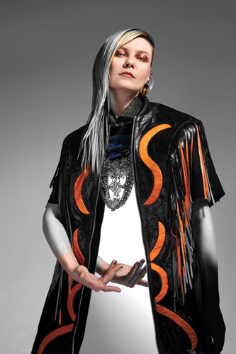 Kirsten Dunst w magazynie Bullett, wiosna 2013, fot. Frederik Heyman/ bullettmedia