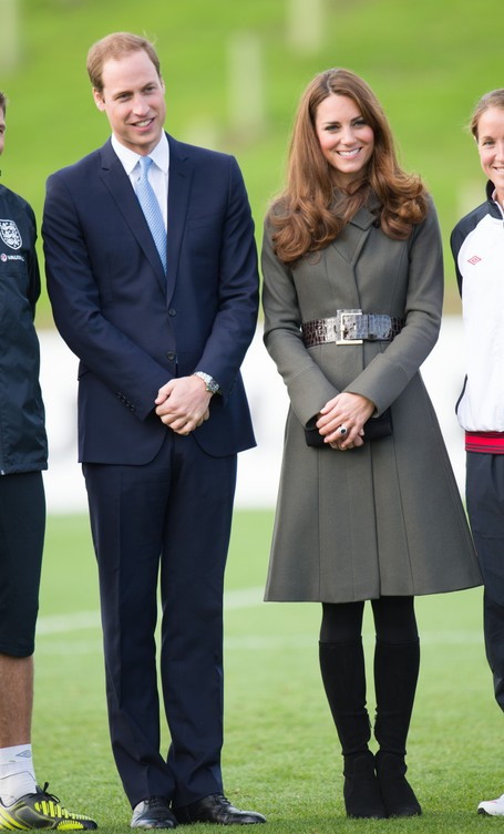 William & Kate na otwarciu The Football Association