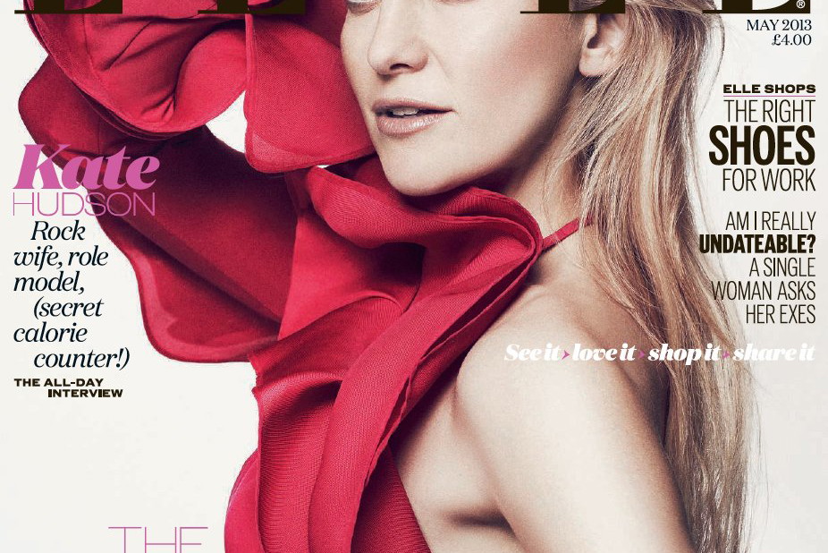 Kate Hudson w majowym ELLE UK