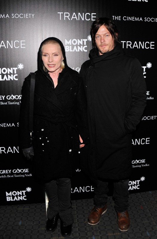 Debbie Harry i Norman Reedus na premierze filmu Trans w Nowym Jorku, fot. East News