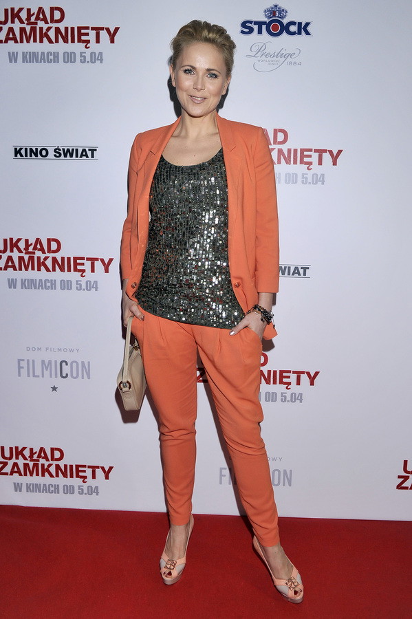 Gwiazdy na premierze filmu Układ zamknięty: Anna Samusionek, fot. Akpa