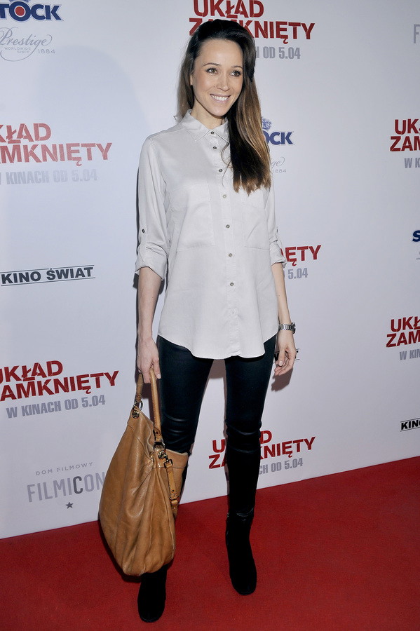 Gwiazdy na premierze filmu Układ zamknięty: Dorota Czaja, fot. Akpa