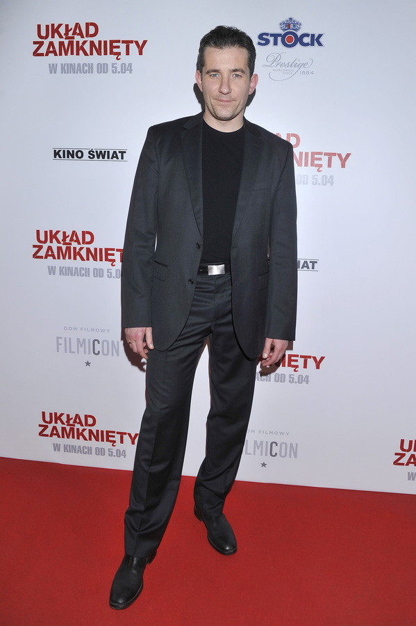 Gwiazdy na premierze filmu Układ zamknięty: Przemysław Sadowski, fot. Akpa
