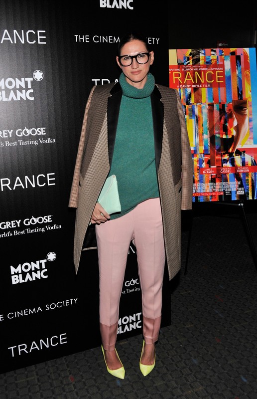 Jenna Lyons na premierze filmu Trans w Nowym Jorku, fot. East News