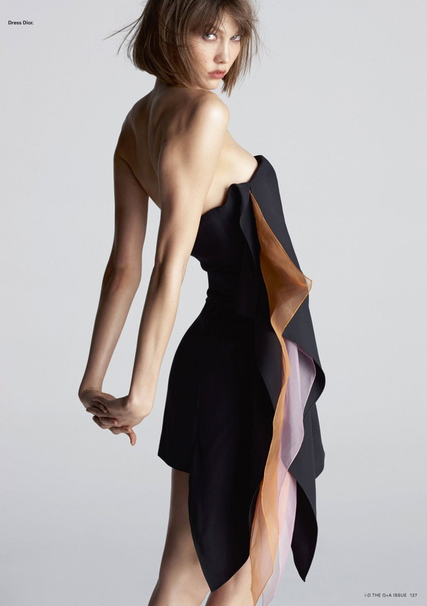 Karlie Kloss w i-D Spring 2013, fot. Matt Jones