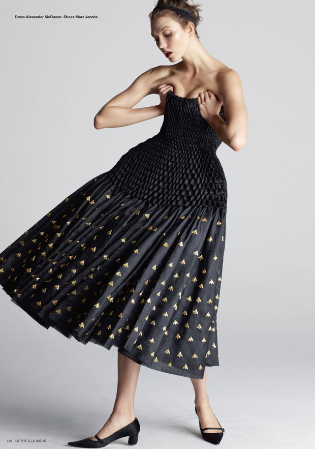 Karlie Kloss w i-D Spring 2013, fot. Matt Jones