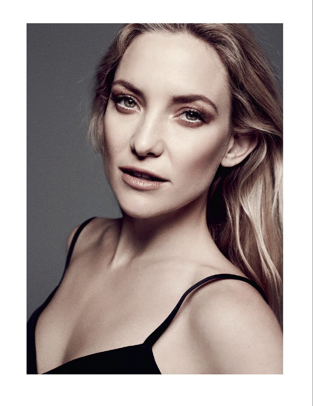 Kate Hudson w ELLE UK, 05.2013, fot. Benny Horne. Kate ma na sobie top Miu Miu.