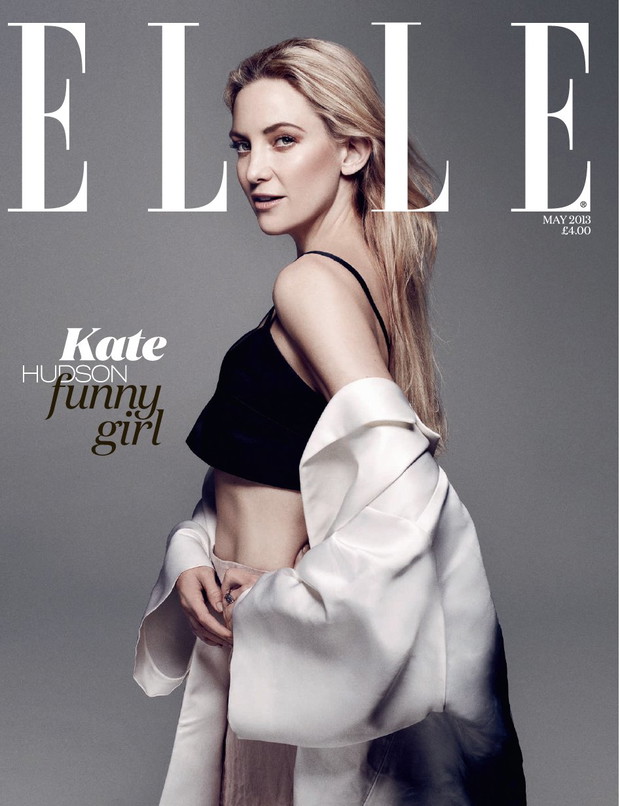 Kate Hudson w ELLE UK, 05.2013, fot. Benny Horne