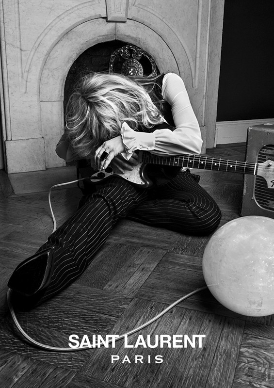Marilyn Manson i Courtney Love dla Saint Laurent Paris!