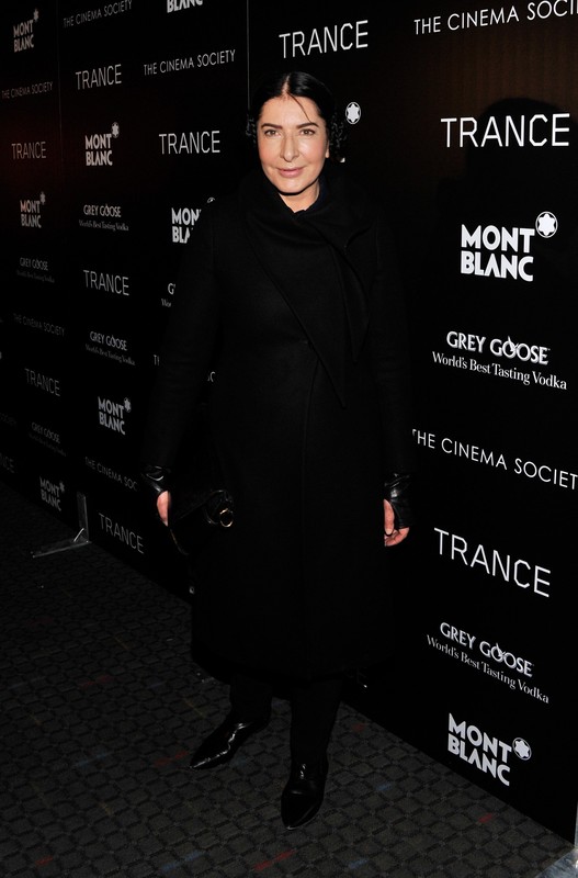 Marina Abramović na premierze filmu Trans w Nowym Jorku, fot. East News