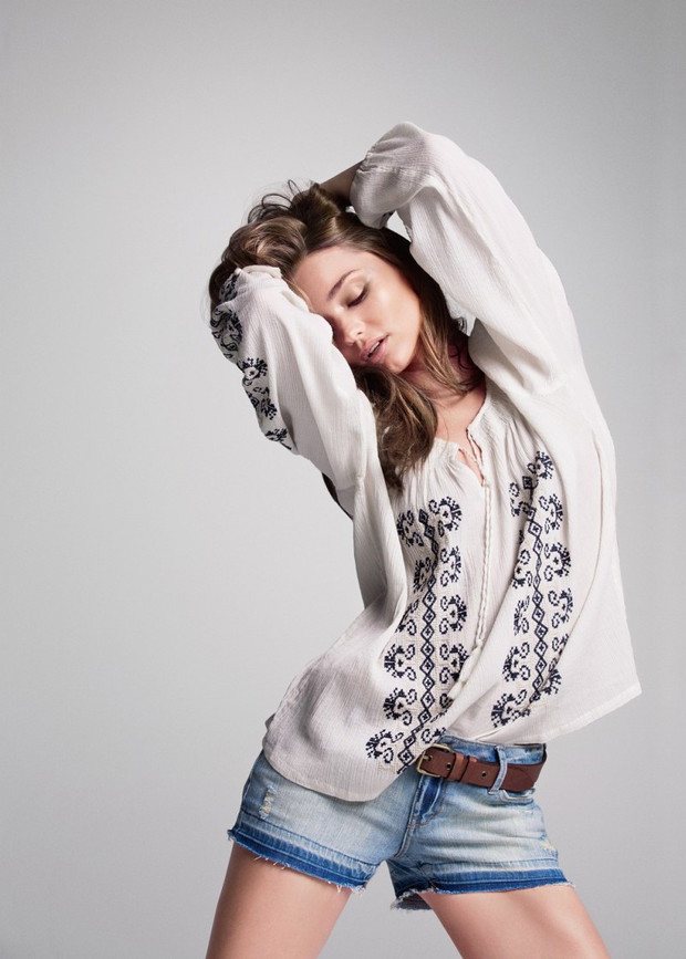 Miranda Kerr dla Mango - lato 2013