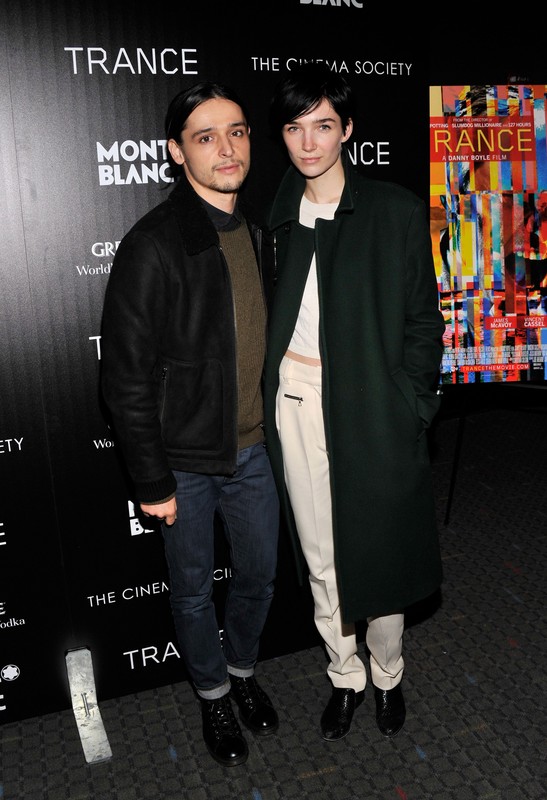 Olivier Theyskens na premierze filmu Trans w Nowym Jorku, fot. East News