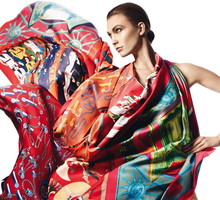 Karlie Kloss dla Hermés - katalog wiosna-lato 2013