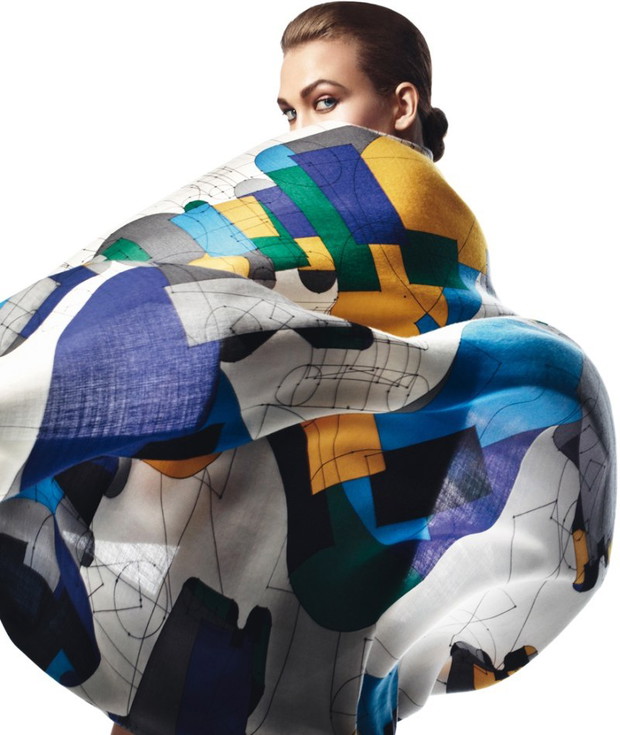 Karlie Kloss dla Hermés - katalog wiosna-lato 2013