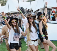 Gwiazdy na festiwalu Coachella 2013