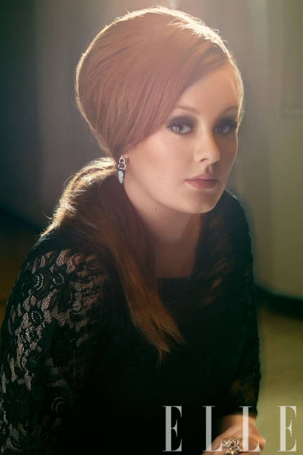 Adele w ELLE US, 05.2013, fot. Thomas Whiteside/ elle