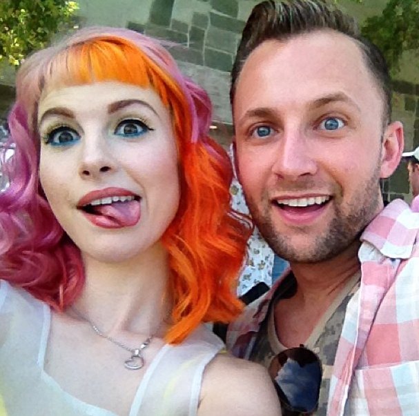 Gwiazdy na Twitterze, Coachella: Hayley Williams i jest stylista fryzur oraz makijażu Brandon O