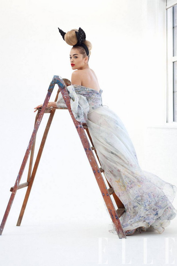Rita Ora w ELLE US, 05.2013, fot. Thomas Whiteside/ elle