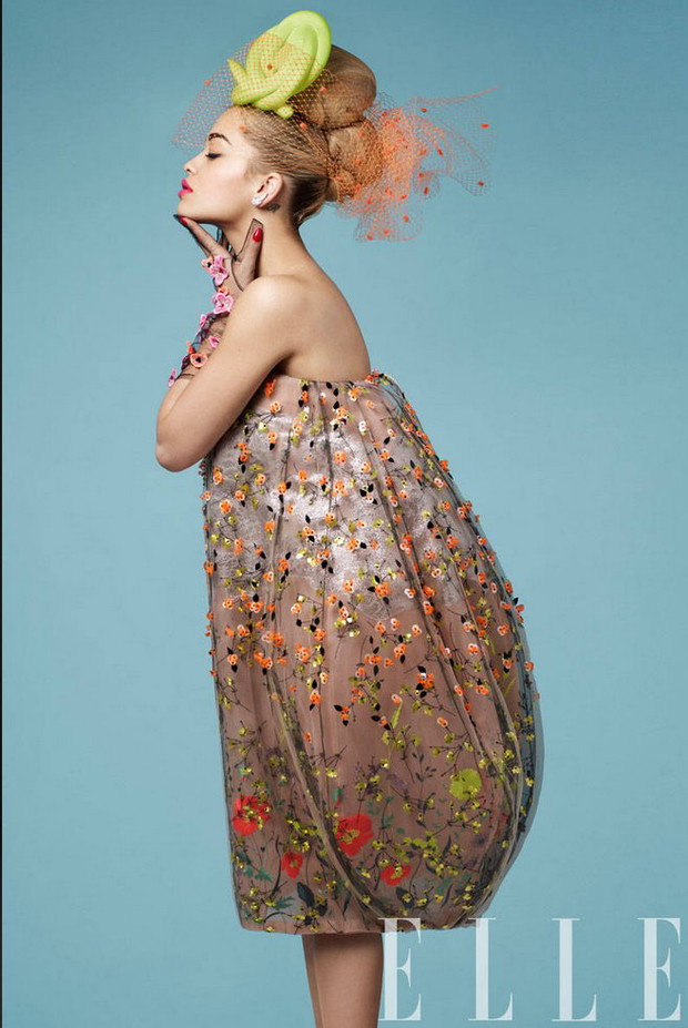 Rita Ora w ELLE US, 05.2013, fot. Thomas Whiteside/ elle