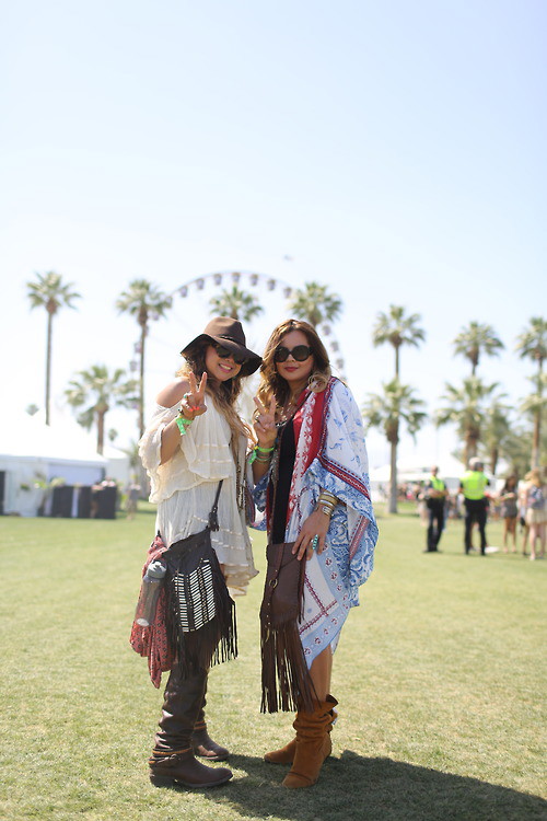 Street fashion: zdjęcia H&M z festiwalu Coachella