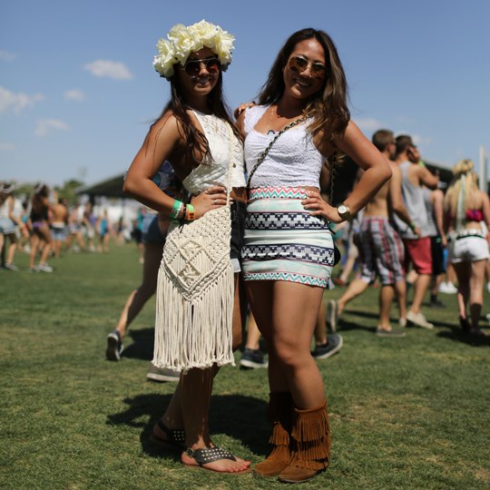 Street fashion: zdjęcia H&M z festiwalu Coachella