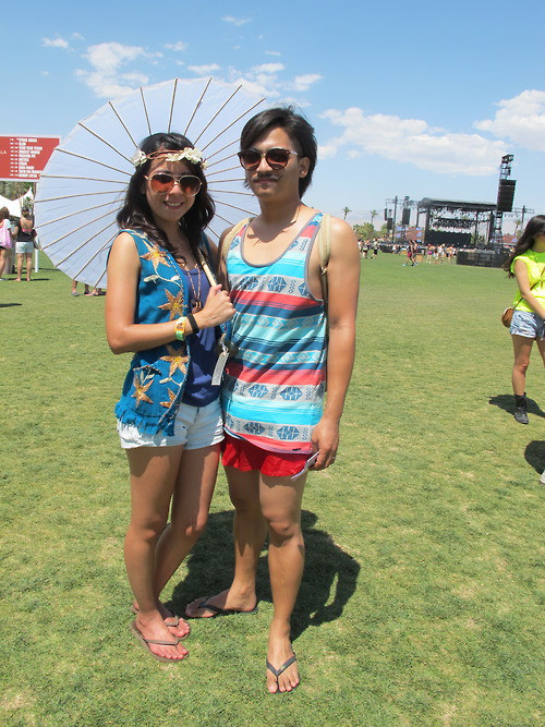 Street fashion: zdjęcia H&M z festiwalu Coachella