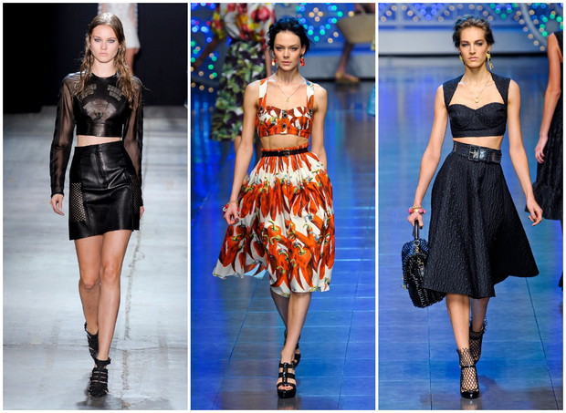 Trendy 2013: odkryty brzuch