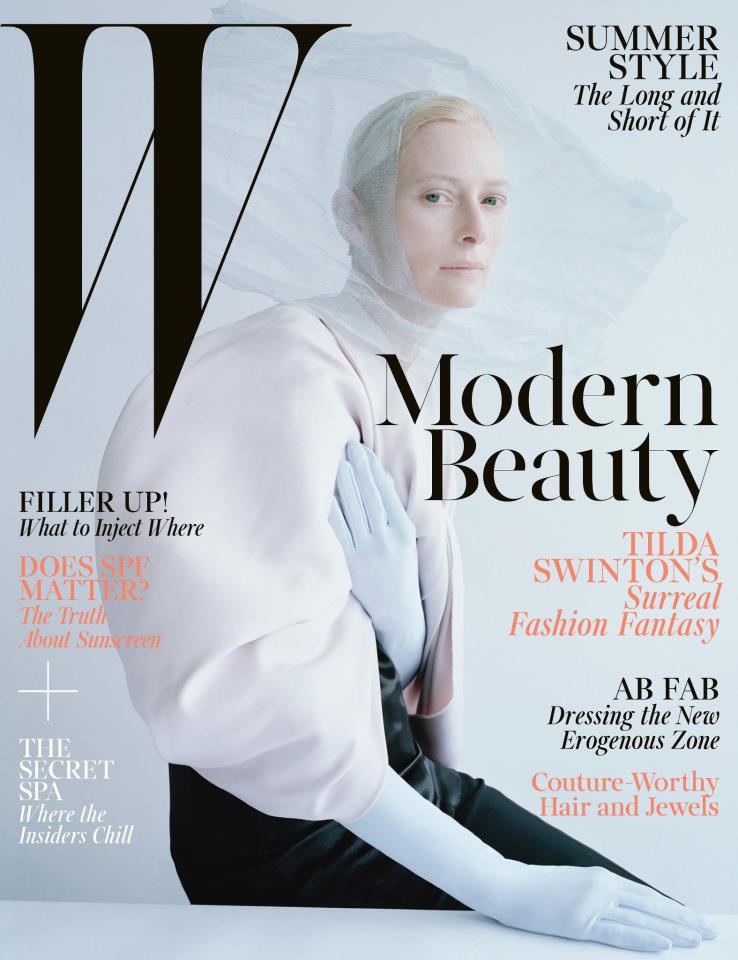 Tilda Swinton w surrealistycznej sesji dla magazynu W