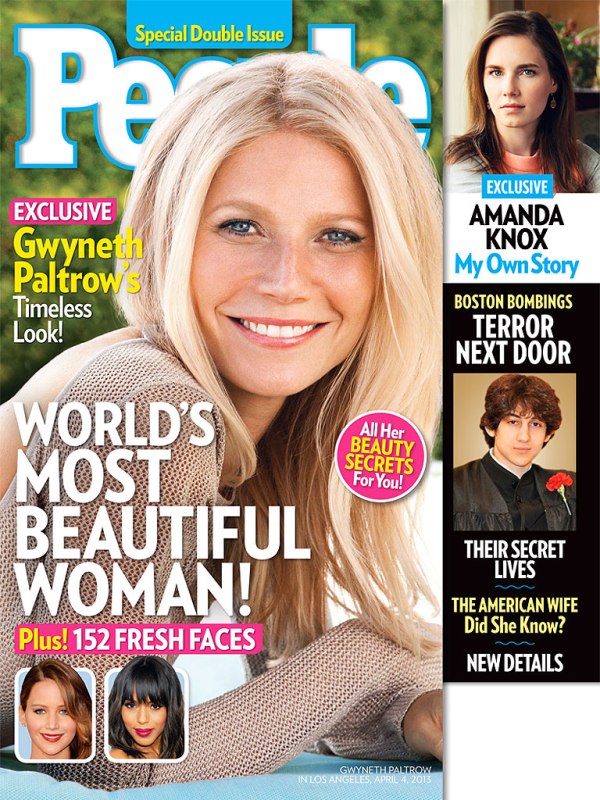 Gwyneth Paltrow najpiękniejszą kobietą według People!