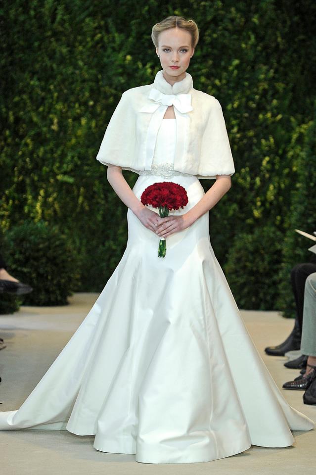 Suknie ślubne Carolina Herrera 2014