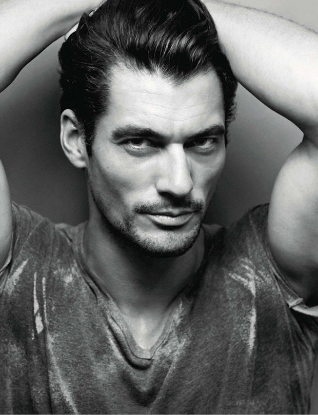 David Gandy w magazynie Amica maj 2013, fot. Giovanni Gastel