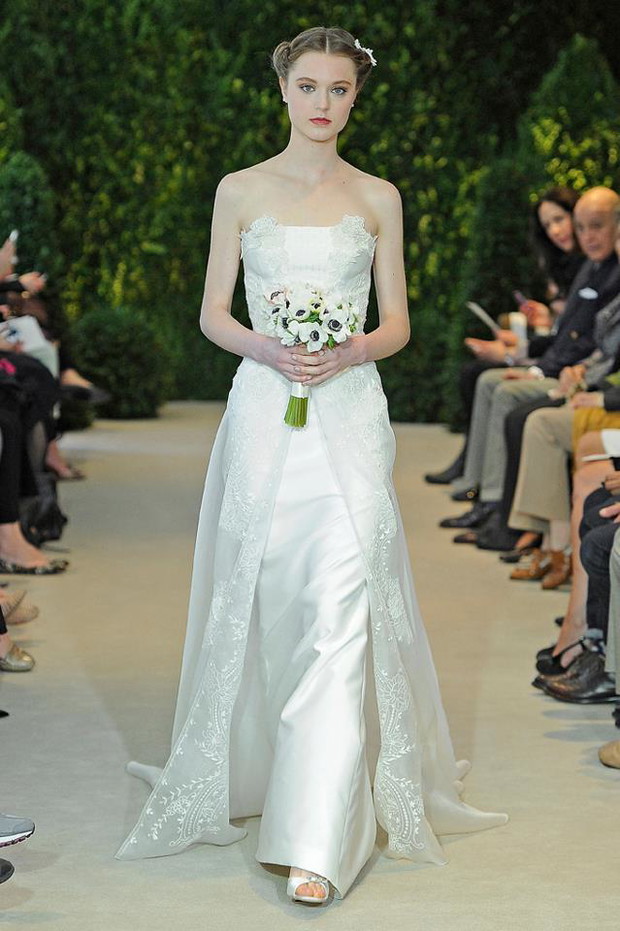 Suknie ślubne Carolina Herrera 2014