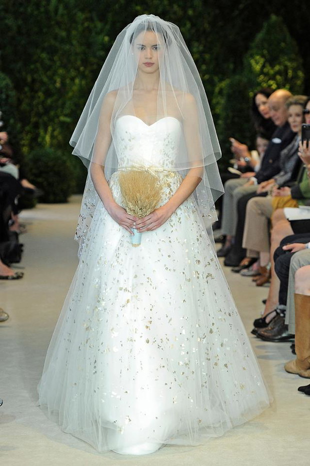 Suknie ślubne Carolina Herrera 2014