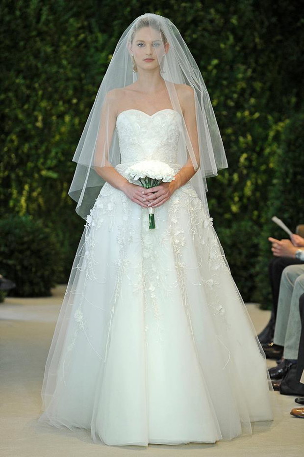 Suknie ślubne Carolina Herrera 2014