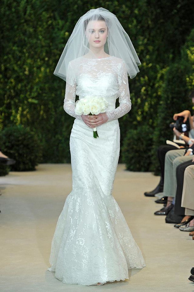 Suknie ślubne Carolina Herrera 2014