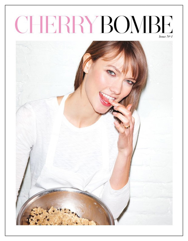 Karlie Kloss na okładce Cherry Bombe, nowego magazynu o kuchni i stylu życia - o kobietach i dla kobiet / Cherry Bombe nr 1