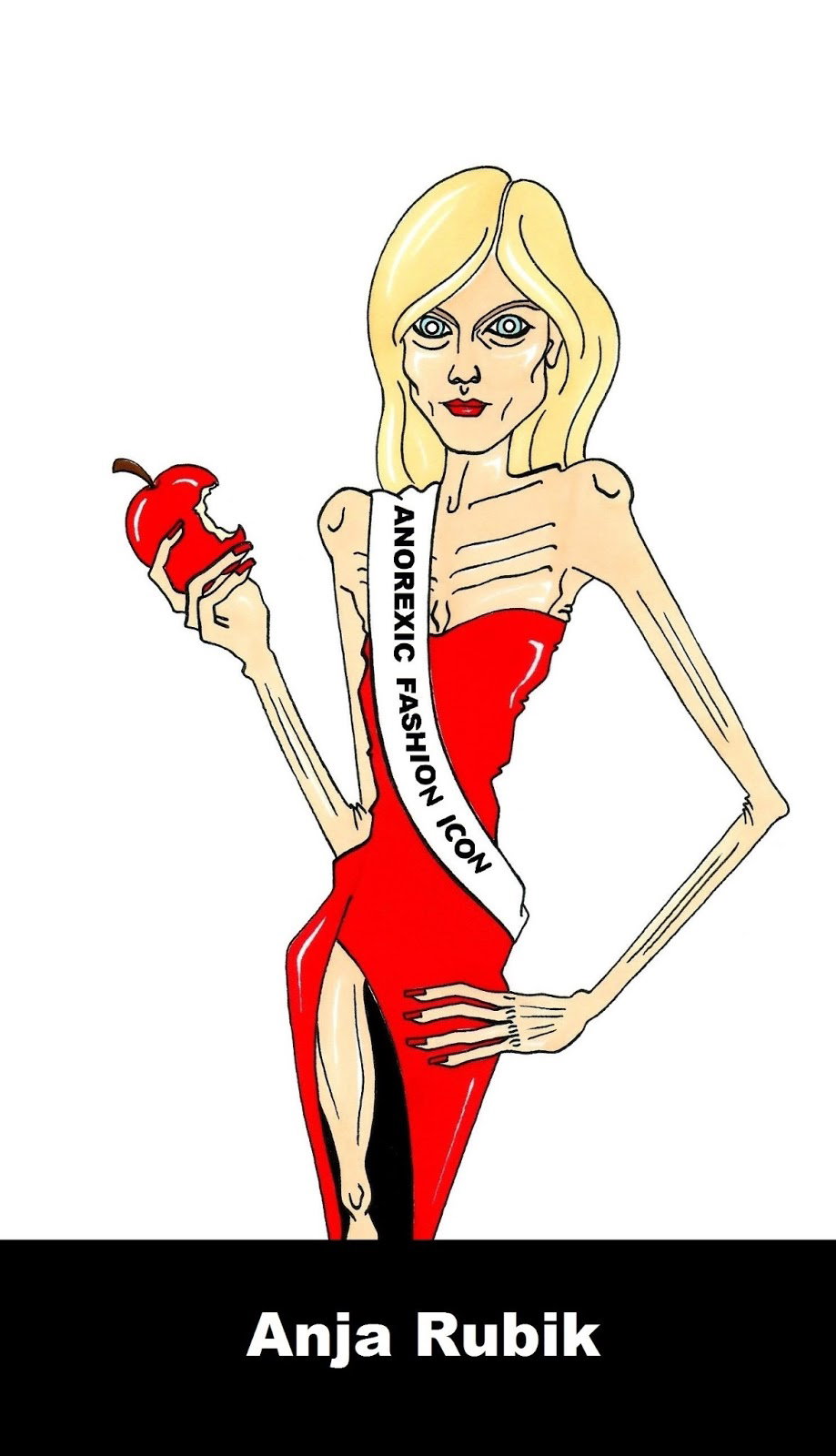 Blog Humor Chic znów szokuje - ikony anoreksji?