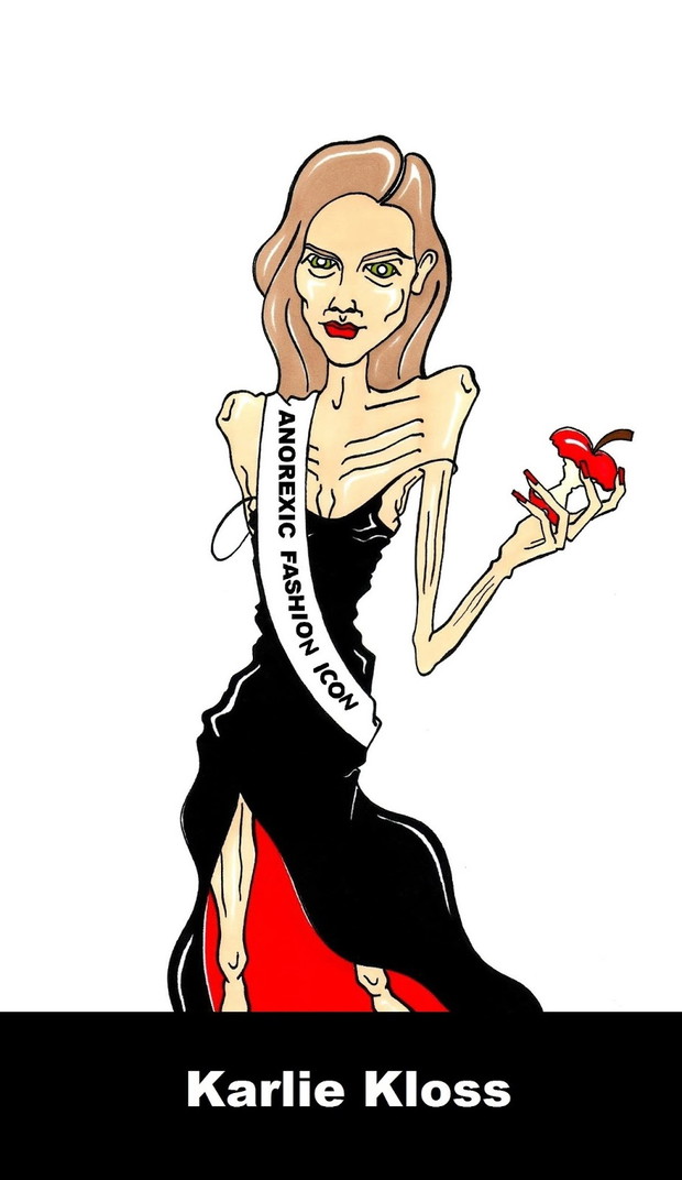 Blog Humor Chic znów szokuje - ikony anoreksji?