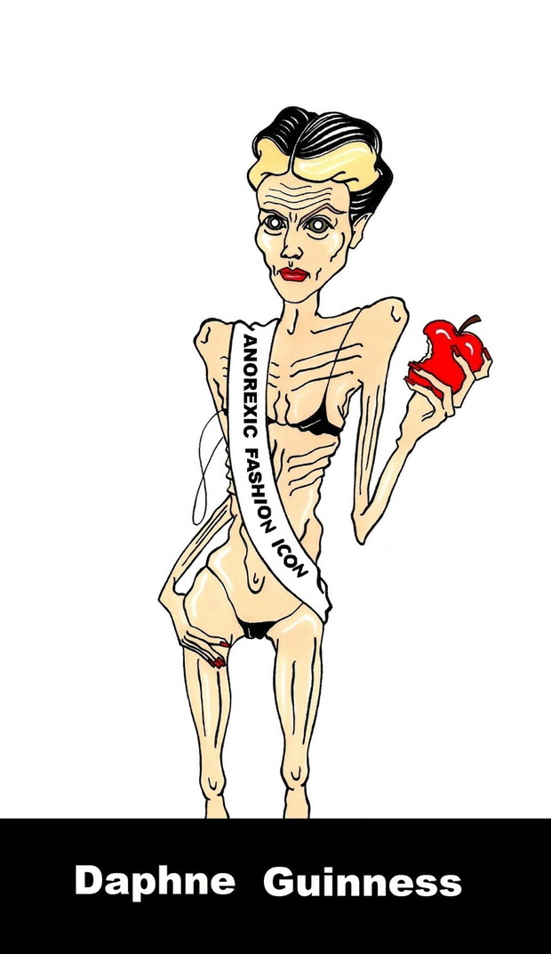 Blog Humor Chic znów szokuje - ikony anoreksji?