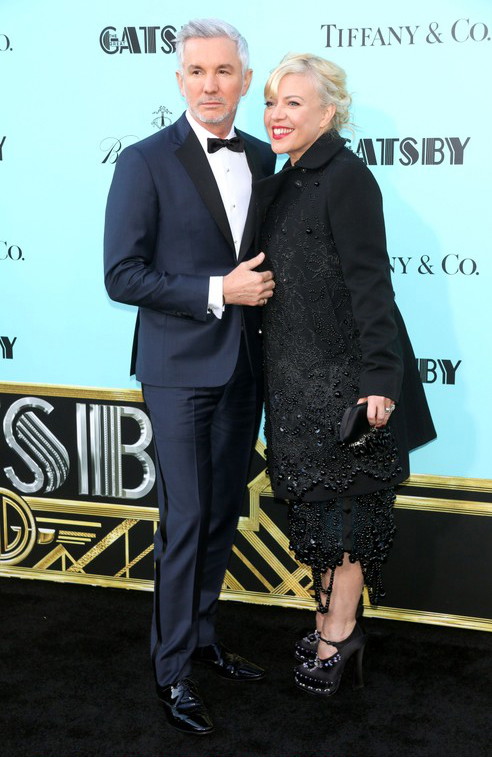 Gwiazdy na premierze filmu Wielki Gatsby: Baz Luhrmann i Catherine Martin, fot. East News