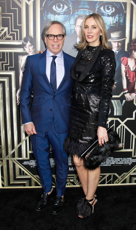 Gwiazdy na premierze filmu Wielki Gatsby: Tommy Hilfiger i Dee Ocleppo, fot. East News