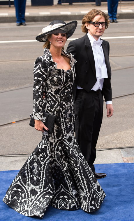 Koronacja Wilhelma Aleksandra na króla Holandii: księżna Annette i książe Bernhard, fot. East News