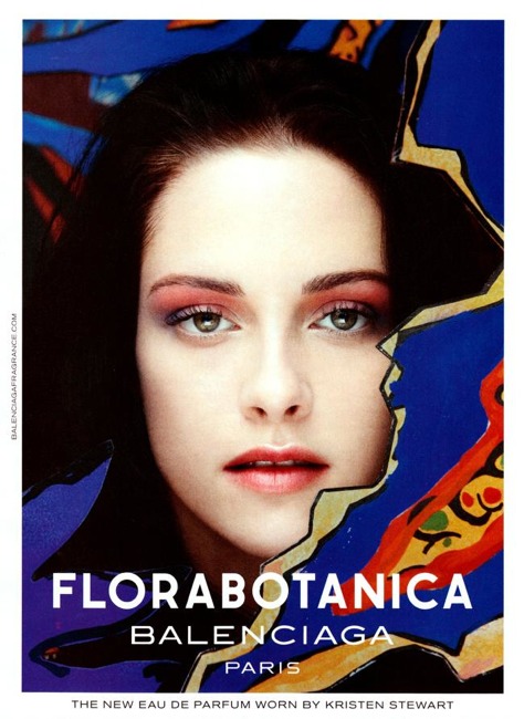 Kristen Stewart w kampanii perfum Balenciaga - Florabotanica, fot. Steven Meisel